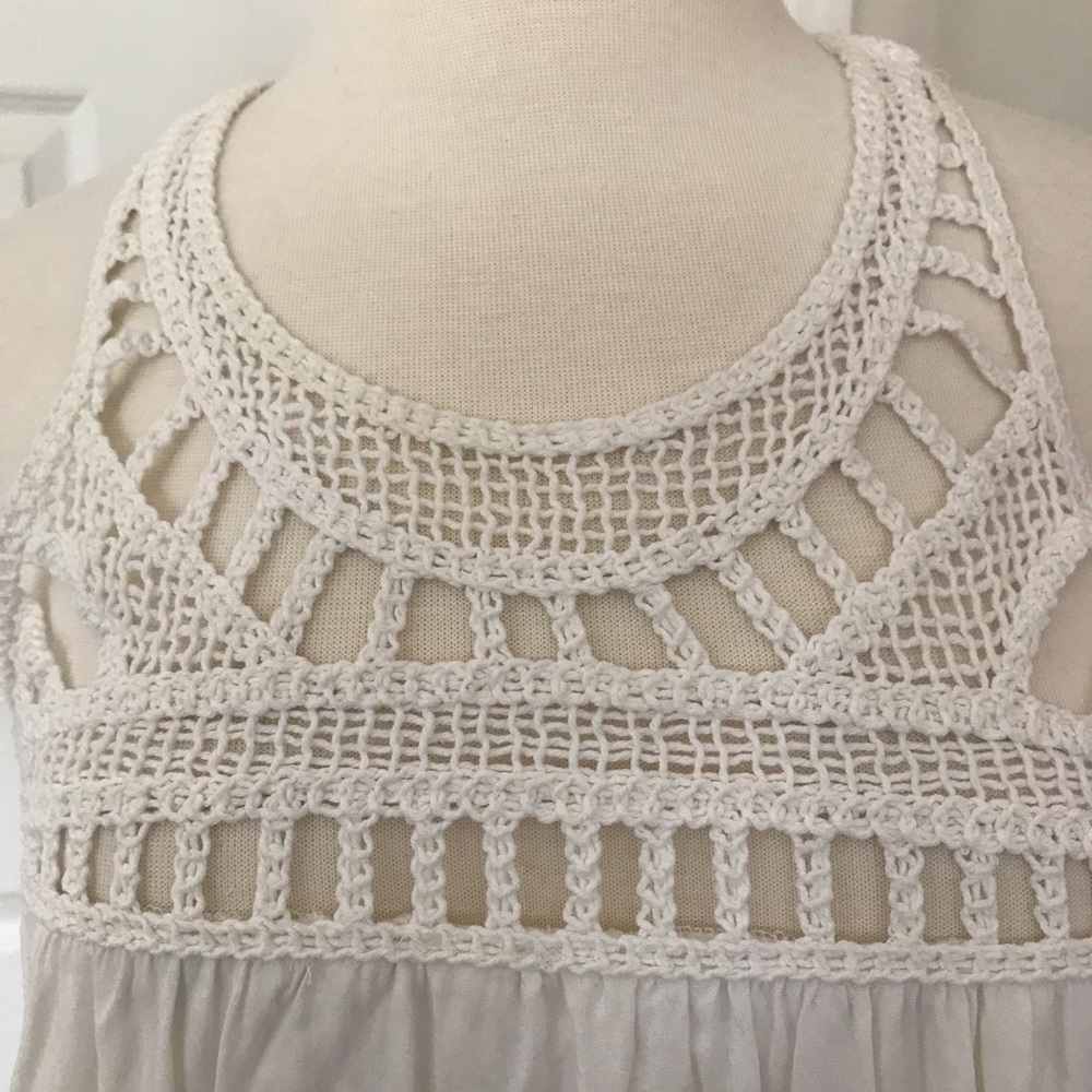 Crochet Trim Dress - Picture 2 of 6